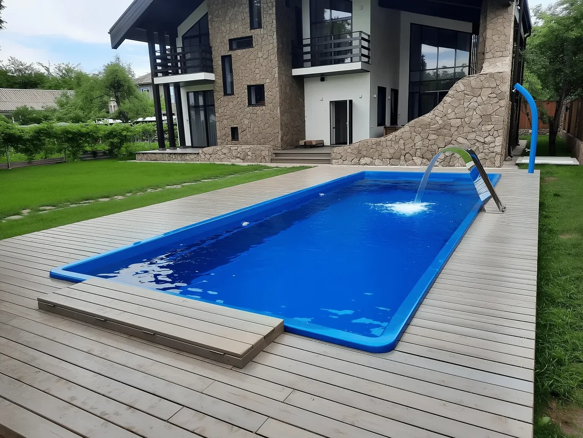 Композитный бассейн Laguna 9 — вид сверху в Ярославле