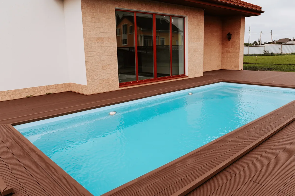 Композитный бассейн Laguna 8 — вид сверху в Ярославле