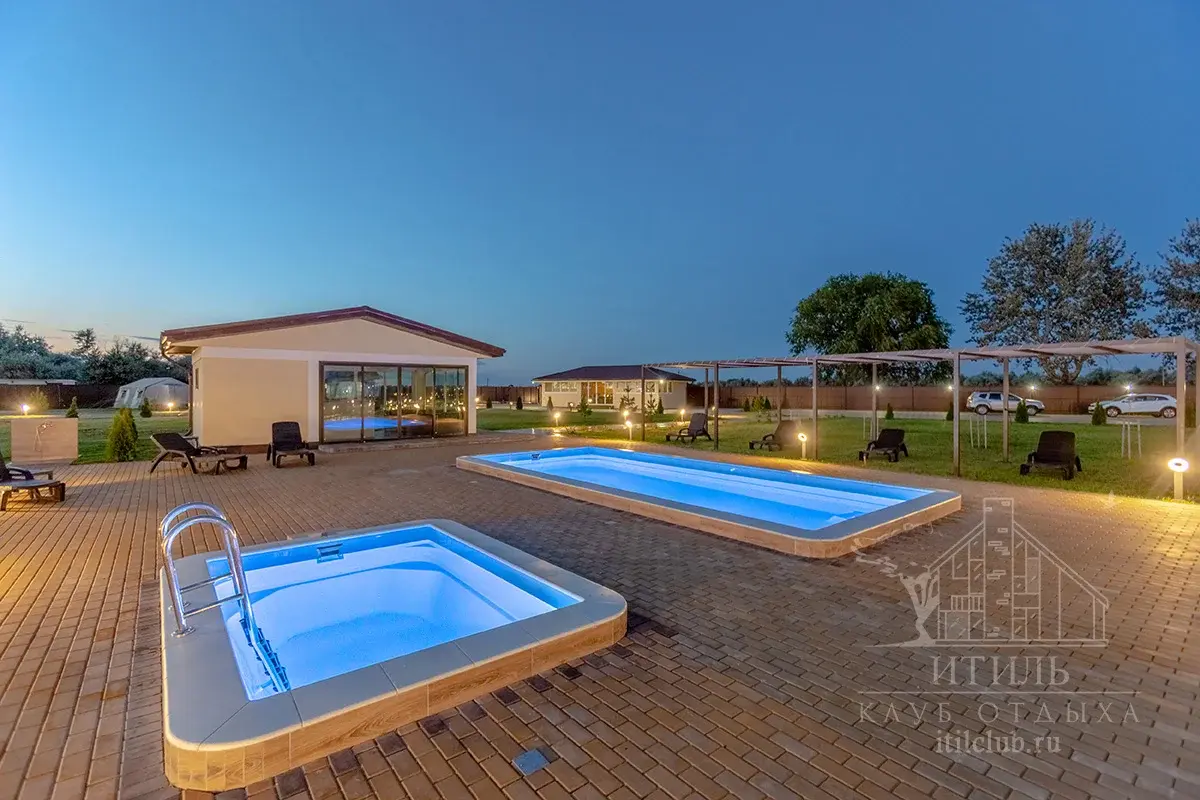 Композитная купель Laguna 3 — установка в Ярославле